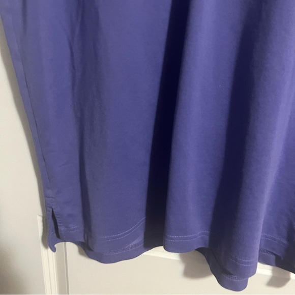 DANIEL CREMIEUX  SIGNATURE COLLECTION  POLO SHIRT- PURPLE-LARGE - Picture 6 of 8